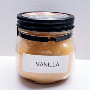 VANILLA -2-Wick Mason Jar Candles, 16 Oz